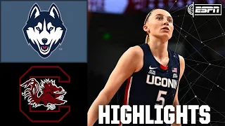 SHOCKER IN COLUMBIA UConn Huskies vs South Carolina Gamecocks Full Game Highlights ESPN CBB