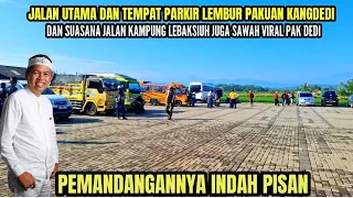 wow bikin takjub jalan menuju lembur pakuan bapak aing dan jalan sawah viral indah banget pokona