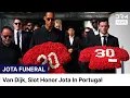 Download Lagu Funeral of Diogo Jota \u0026  Brother: Liverpool Stars Arrive to Mourn Jota’s Death | AD1G