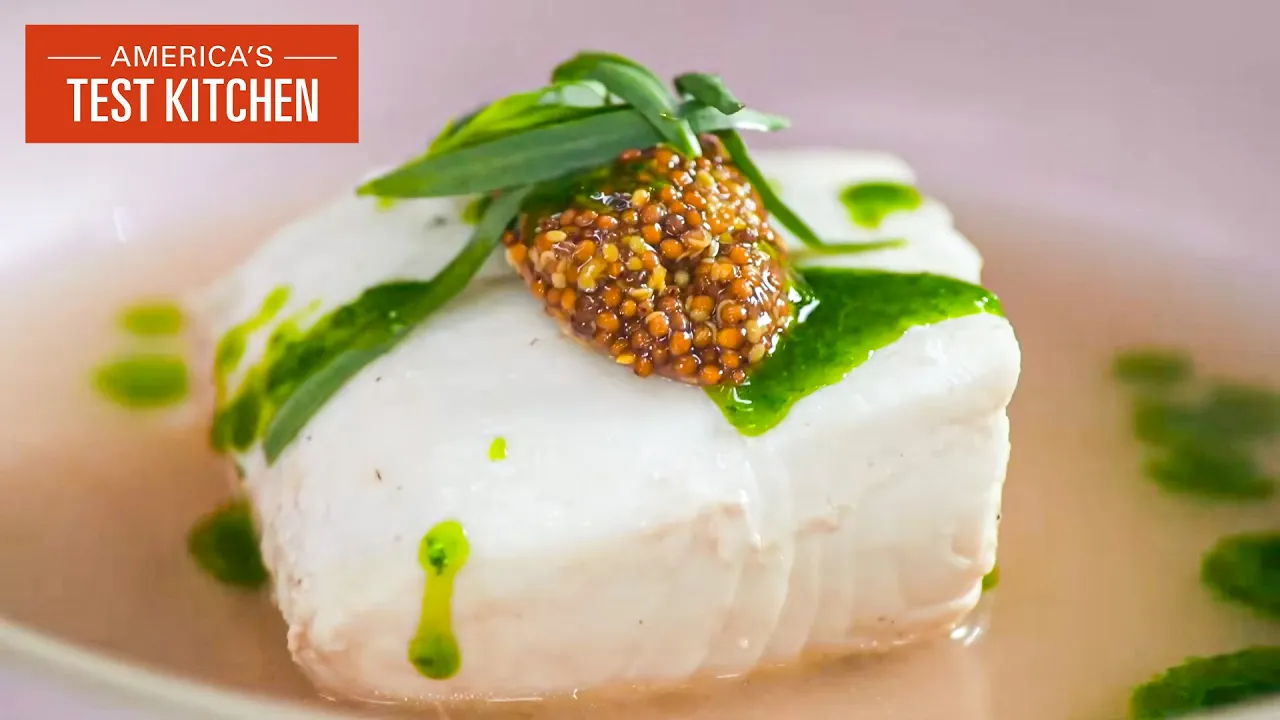 Halibut à la Nage with Parsnips and Tarragon Thumbnail