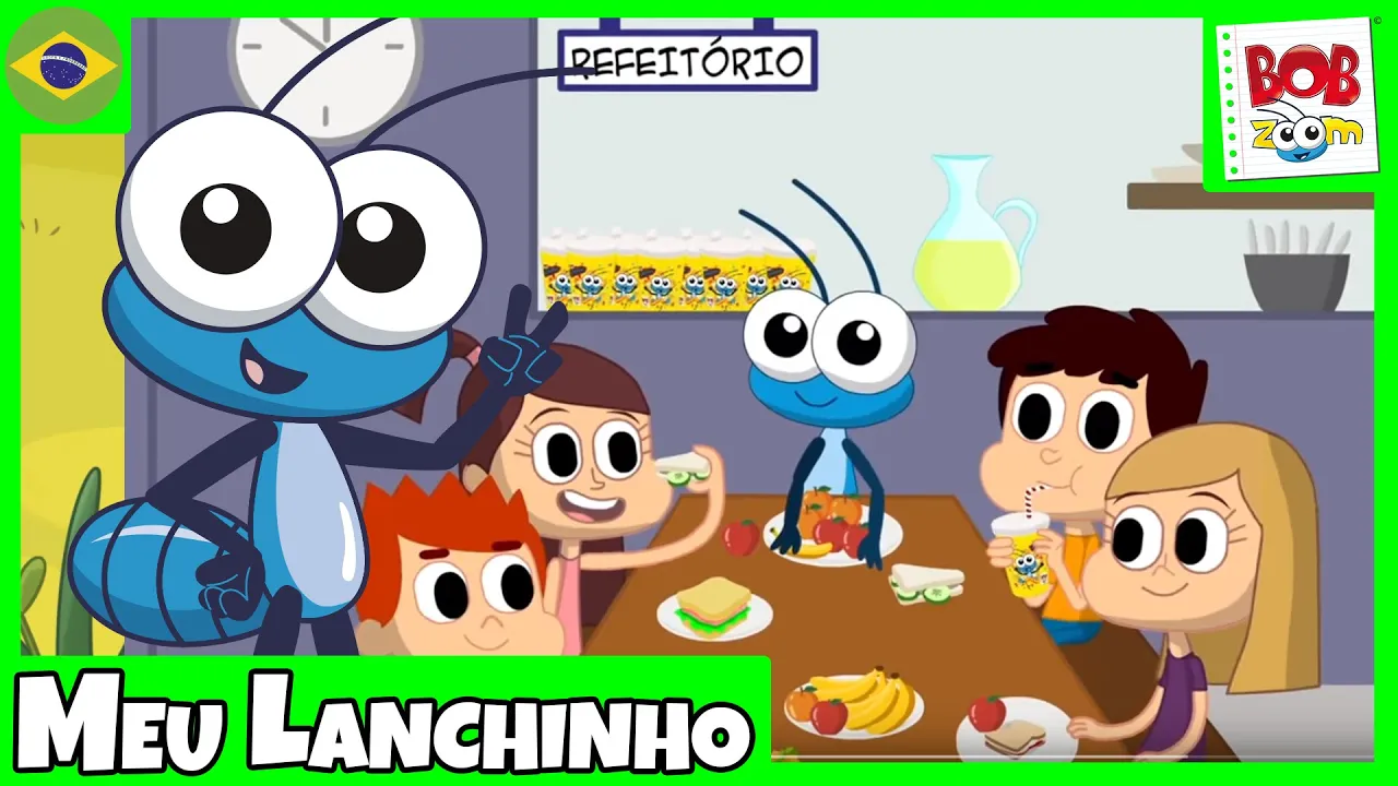 Meu Lanchinho - Bob Zoom | Video Infantil Musical Oficial