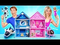 Download Lagu Staviame Úžasný Domček Pre Bábiky | Barbie vs Robot Výzva Multi DO Smile