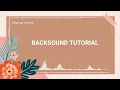 BACKSOUND LUCU BACKSOUND TUTORIAL , PEMBELAJARAN NO COPYRIGHT 💯% MONETISASI