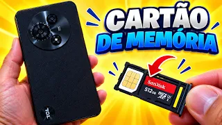 PASSO A PASSO! Como Instalar Cartão de Memória MicroSD no Smartphone TCL