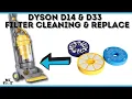How to Clean Replace Dyson D14 D33 Filters Complete Guide