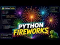 I Coded Fireworks in Python Turtle Graphics Tutorial