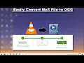 Quickly Convert Mp3 File to OGG File Format Online