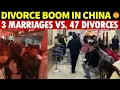 Divorce Boom in China 3 Marriages vs 47 Divorces Long Lines at Marriage Offices