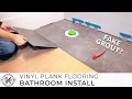 How to Install Vinyl Plank Tiles in a Bathroom