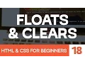 HTML CSS for Beginners Part 18 How Floats and Clears work