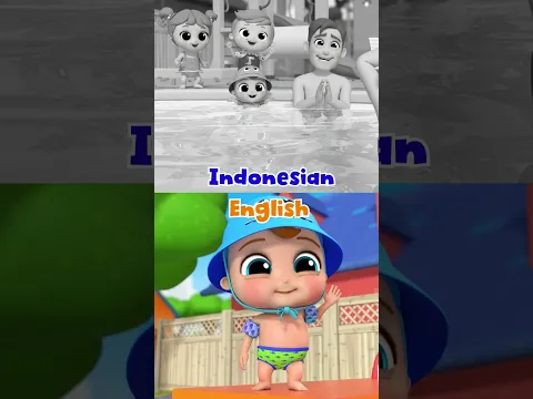 Dilarang berenang — Ibu terjun ke air! bahasa Inggris #LittlaAngle #BayiJohn