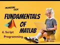 How to write Conditional Statements and Loops in m files of MATLAB script programming