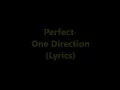 Download Lagu Perfect - One Direction (Lyrics)