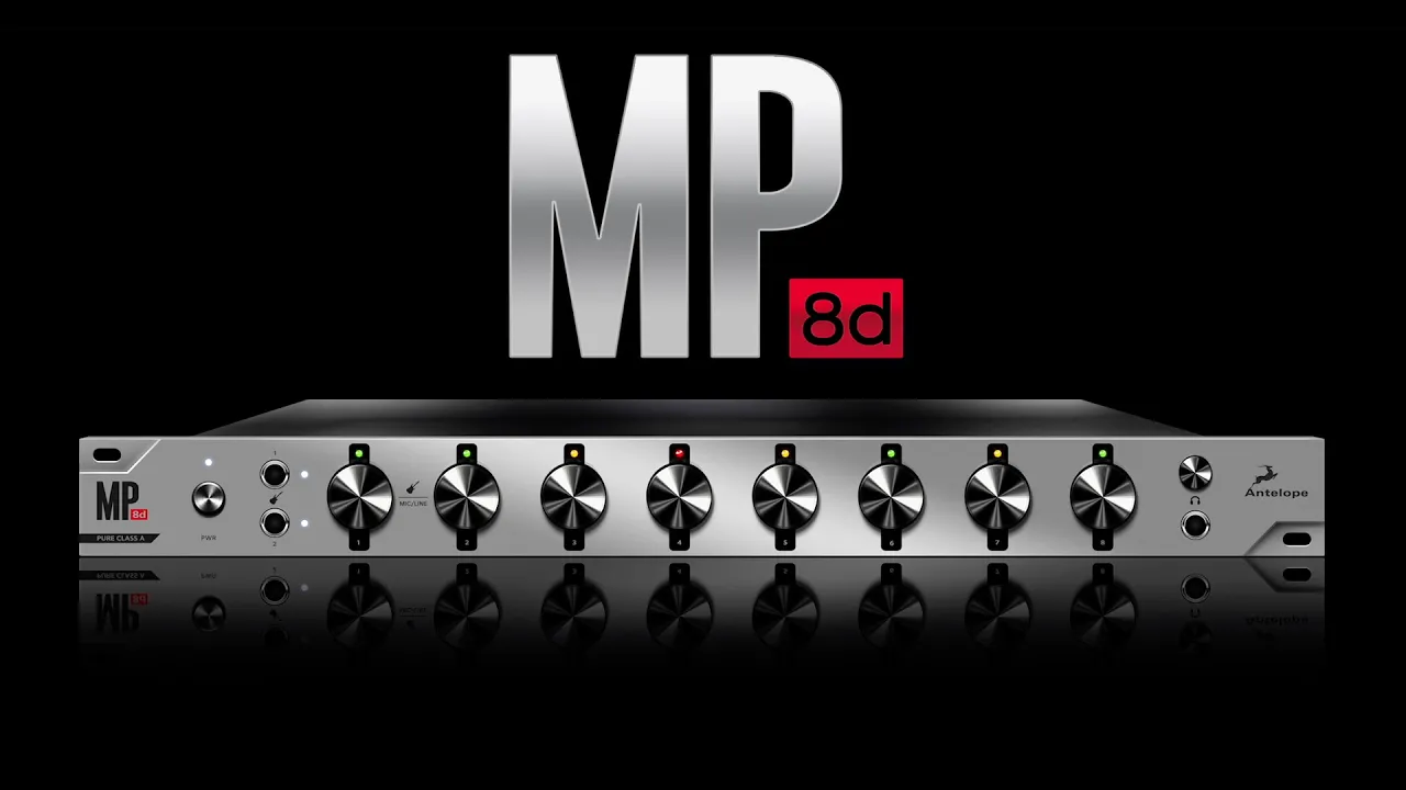 Antelope Audio MP8d 8-Channel Microphone Preamplifier - Vintage King