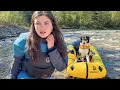 4 Days River Camping in Montana with My Dog in a Packraft