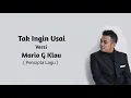 Download Lagu Mario G Klau | Tak Ingin Usai Lirik