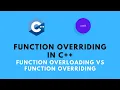Function Overriding in C C for Beginners