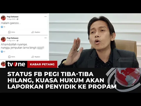Kuasa Hukum Pegi Akan Laporkan Penyidik Ke Mabes Polri