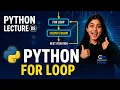 For Loop in Python for Beginners Python Course in Hindi Lecture 8