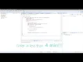 Making a Java code for a seconds timer in less than 4 minutes source code in the desc