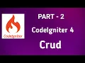 PHP CodeIgniter 4 - Basic CRUD operation with MySQL Database with example Codeigniter 4 CRUD