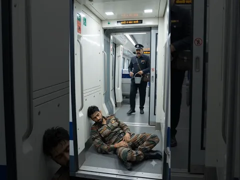 Captain Aashiq Aur Senior Army Officer Ne TTE Ko Dikhaya Aukat #short #fouji #army