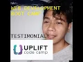 Uplift Code Camp Testimonial - DICT Batch 1