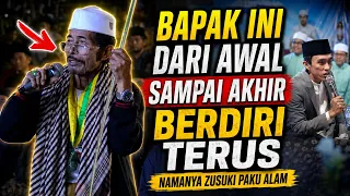 Bapak Ini Berdiri Dari Awal Sampai Akhir Acara, Ternyata Sosoknya Bukan Orang Biasa