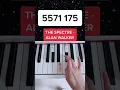Download Lagu The Spectre - Alan Walker (Piano Tutorial) #thespectre #alanwalkerthespectre #alanwalker #pianoeasy