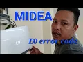 midea E0 error code EEPROM nga ba