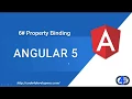 Angular 5 Tutorial 6 Property Binding