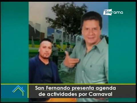 San Fernando presenta agenda de actividades por carnaval