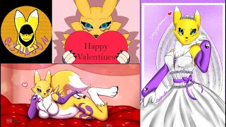 renamon art review valentine s day edition