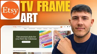 How to Create TV Frame Art That Sells on Etsy 2026 Guide