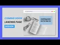 Coming Soon Website Template Coming Soon Landing Page HTML CSS JavaScript