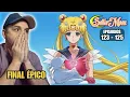 Lagu TODO ESTE TIEMPO ELLA SIEMPRE FUE LA ELEGIDA ✨| Reacción a SAILOR MOON 123–125 (Primera vez)