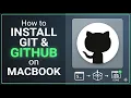 How to Install and Configure Git and GitHub on MacBook MacOS Setup