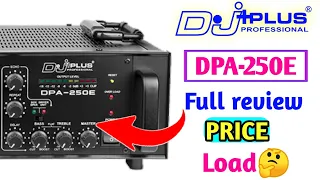 Download Dj plus Dpa-250e amplifier full review| 250w dj plus amplifier price and full review MP3