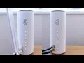 Indoor vs outdoor antennas 5G wireless cellular internet router speed test with ZTE MC801A