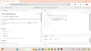 3151 Special Array I Leetcode