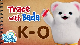 (NEW!) TRACE & SPELL WORDS!! ABC Dances Letters K-O | Nursery Rhymes, ABC & Kids’ Songs, Lullabies