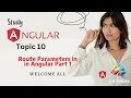 Understanding Route Parameters in Angular Complete Guide for Beginners part 1