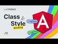 Class Style Binding in Angular 16 by uxtrendz 2023