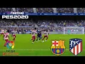 [PS4] PES 2020 (FC Barcelona vs Atletico Madrid Gameplay) [La Liga]