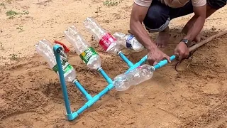 Free energy water push