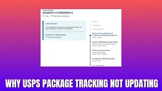 Why USPS Package Tracking Not Updating 2026