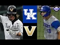 Kentucky vs Vanderbilt ABSOLUTELY INCREDIBLE G2 2025 College Baseball Highlights