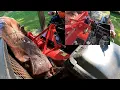 How to hook up 5ft King Kutter tiller to Kubota L2501 hitch