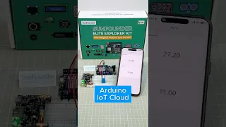 Arduino IoT Cloud DHT11 Live Temperature Monitoring
