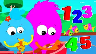 Download 12345 Once I Caught A Fish Alive + Numbers Rhymes and Songs for Kids MP3